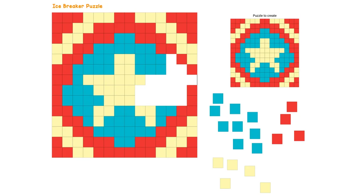 Ice Breaker Puzzle example